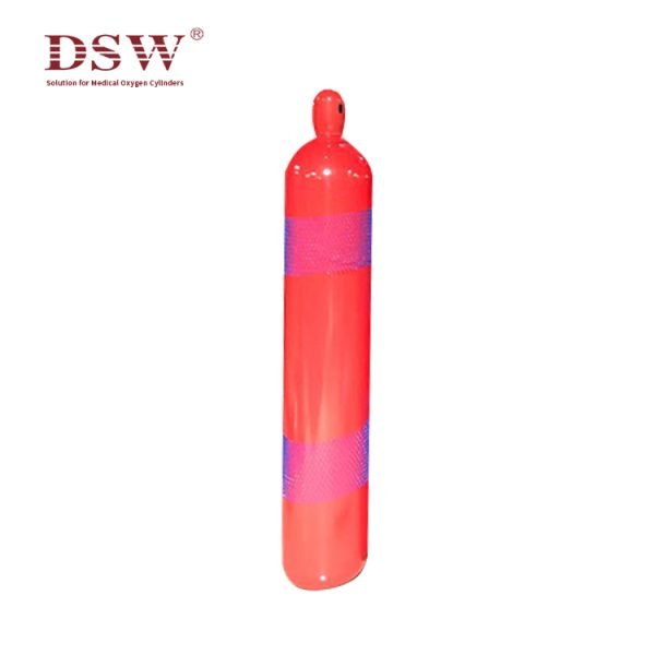 The 68 liters CO2 gas cylinders