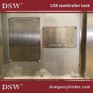 20M3 LOX Cryogenic Semi Trailers