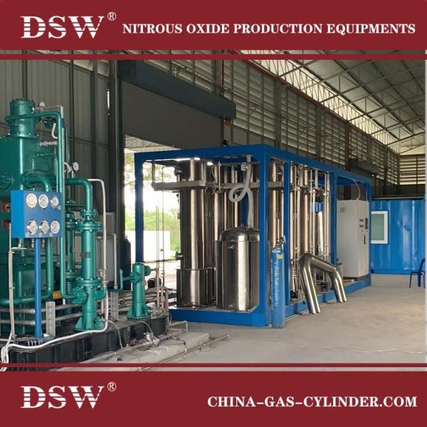 Production line of Nitrous Oxide | DSW NITROUS OXIDE