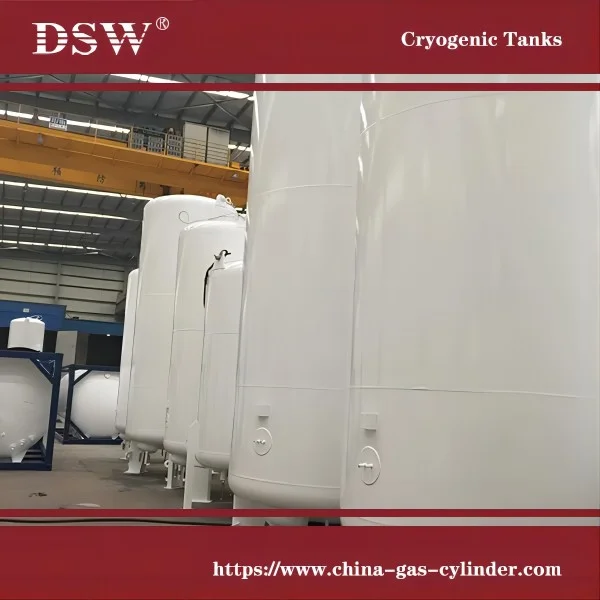 LNG cryogenic tanks, designed explicitly for Liquefied Natural Gas (LNG).