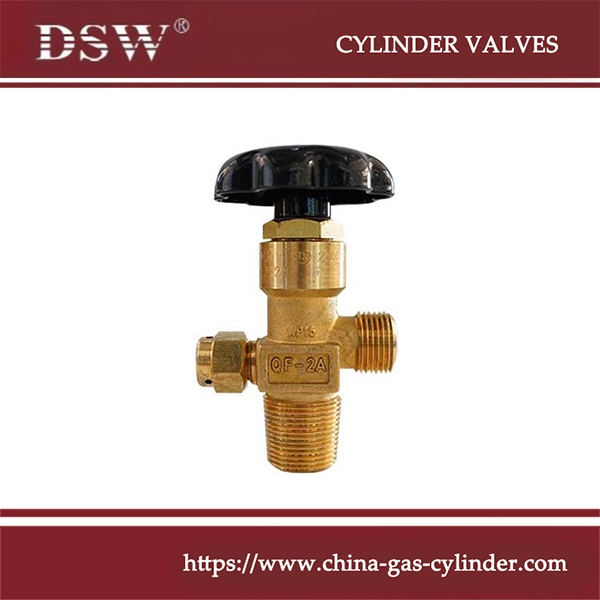 Cylinder valve QF2A for gas cylinders